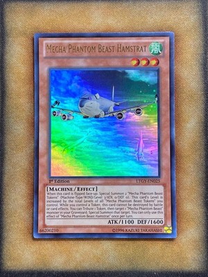 Yugioh Mecha Phantom Beast Hamstrat LTGY-EN025 Ultra Rare 1st Ed NM