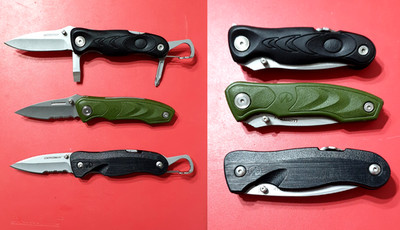    3X Leatherman Crater C33X C-Series Green C301 Black C304 Retired Very Rare