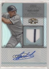 2012 Topps Triple Threads Unity Relics 80/99 Jesus Montero #TTUAR-24 Auto 0x8t