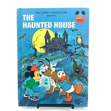 Disney The Haunted House Wonderful World of Reading 1975 Childrens Book Vintage
