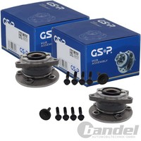 2X GSP RADLAGER-SATZ Hinten Beidseitig Passend FÜR Volvo XC90 Links+Rechts