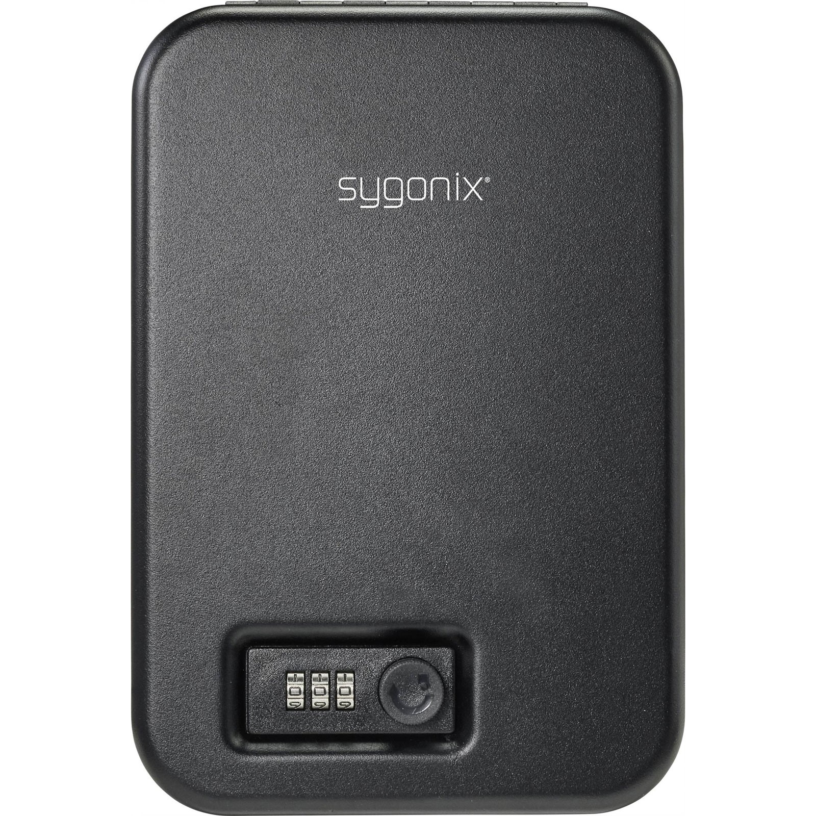 Sygonix safe portable box for valuables includes Cable fixability