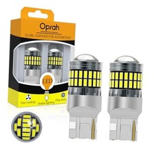 7443 White LED Reverse Light Bulbs, 12V-60V Wide Voltage 7440 White light