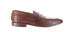 Vince Camuto Mens Axyl Brown Loafers Size 11 (7770330)