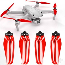 Master Airscrew 7.2x3.8 STEALTH Multirotor Folding Propeller Set x4 Red for DJI