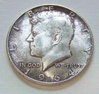1964 kennedy half dollar #49