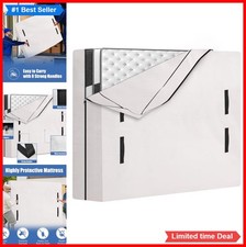 Mattress Bag for Moving and Storage Queen 8 Handles Heavy Duty Zipper Waterproof