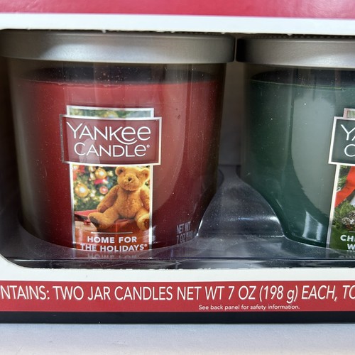 2016 Yankee Candle 7oz Kerzenset - HOME FOR THE HOLIDAYS & CHRISTMAS WRANZ - Bild 2 von 6
