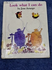 Jose Aruego - Look What i Can Do (Hardcover w/ Dust jacket) - 1971 *Ex-library**