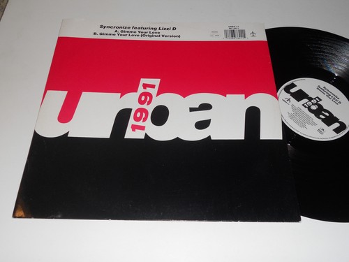 SYNCRONIZE NM 12" Feat. Lizzi D Gimme Your Love Synchronize Urban 1991 Lizzie - 第 1/4 張圖片