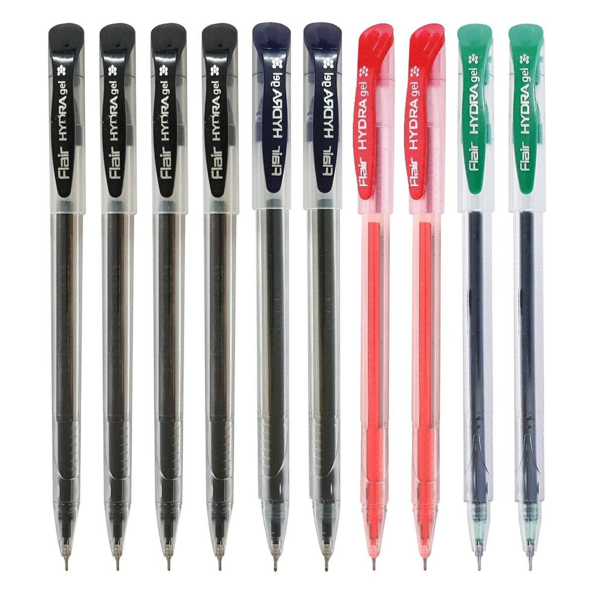 BLACK BLUE RED GREEN Gel Pens Fine Tip Smooth Gel Pens School Office  Home