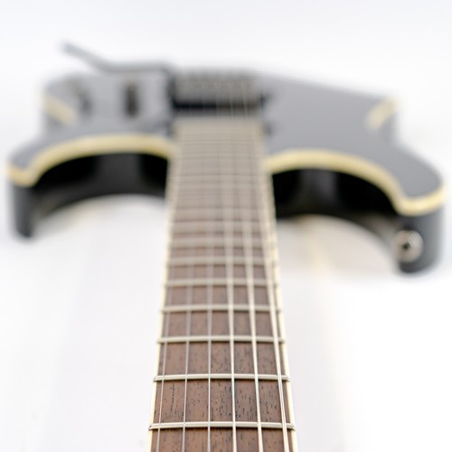 Mid 2010s Ibanez RGIR20E Black w/ Edge Pro II, EMG Pickups - Picture 10 of 17