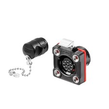 BD20 12-pin 5A 250V Industrial Waterproof Aviation Plastic Socket