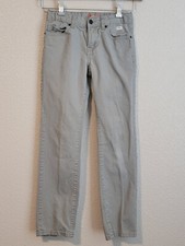 Old Navy Jeans Boys Size 10 Regular Skinny Straight Denim Color Gray