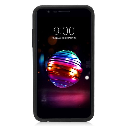 Für LG K10 2018, K30, (MS425) Gebürstet Metallic Stahl Hybrid Schutzhülle Slim Case - Bild 5 von 20