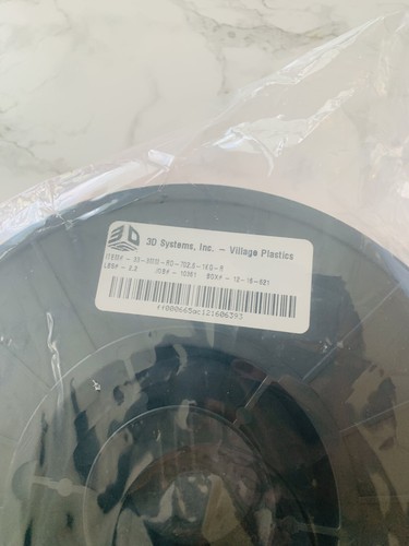 3D Printer Filament material | 3D Systems Inc. Village Plastics | Sell as is - Picture 2 of 3