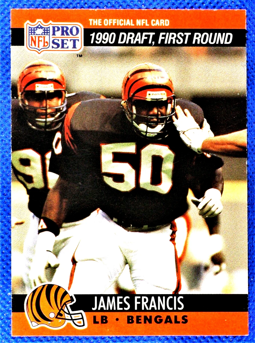 1990 Pro Set Football Card #680 James Francis RC....................S00168