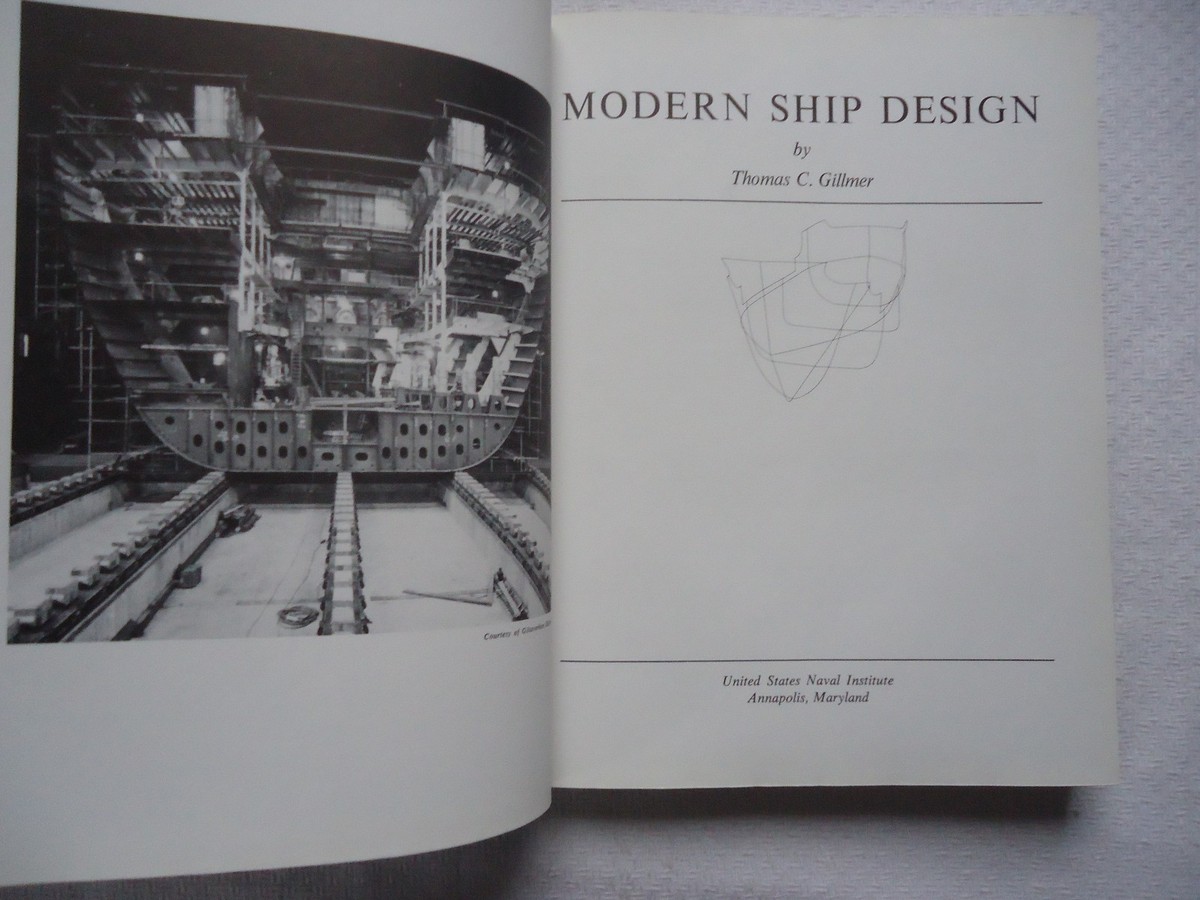 Modern Ship Design by Thomas Charles Gillmer (1970