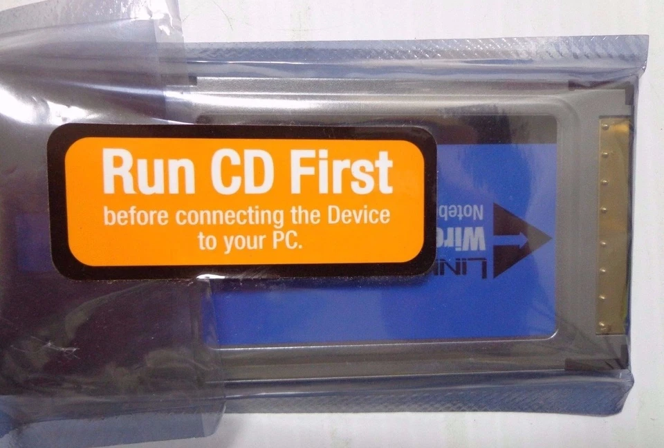 Linksys WPC54GS WiFi Wireless-G Notebook Adapter -15 - Image 4 of 4