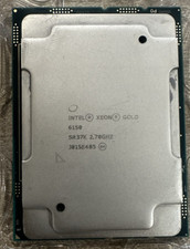 INTEL XEON GOLD 6150 SR37K 2.7GHZ 24.75M 18 CORE 165W CPU PROCESSOR