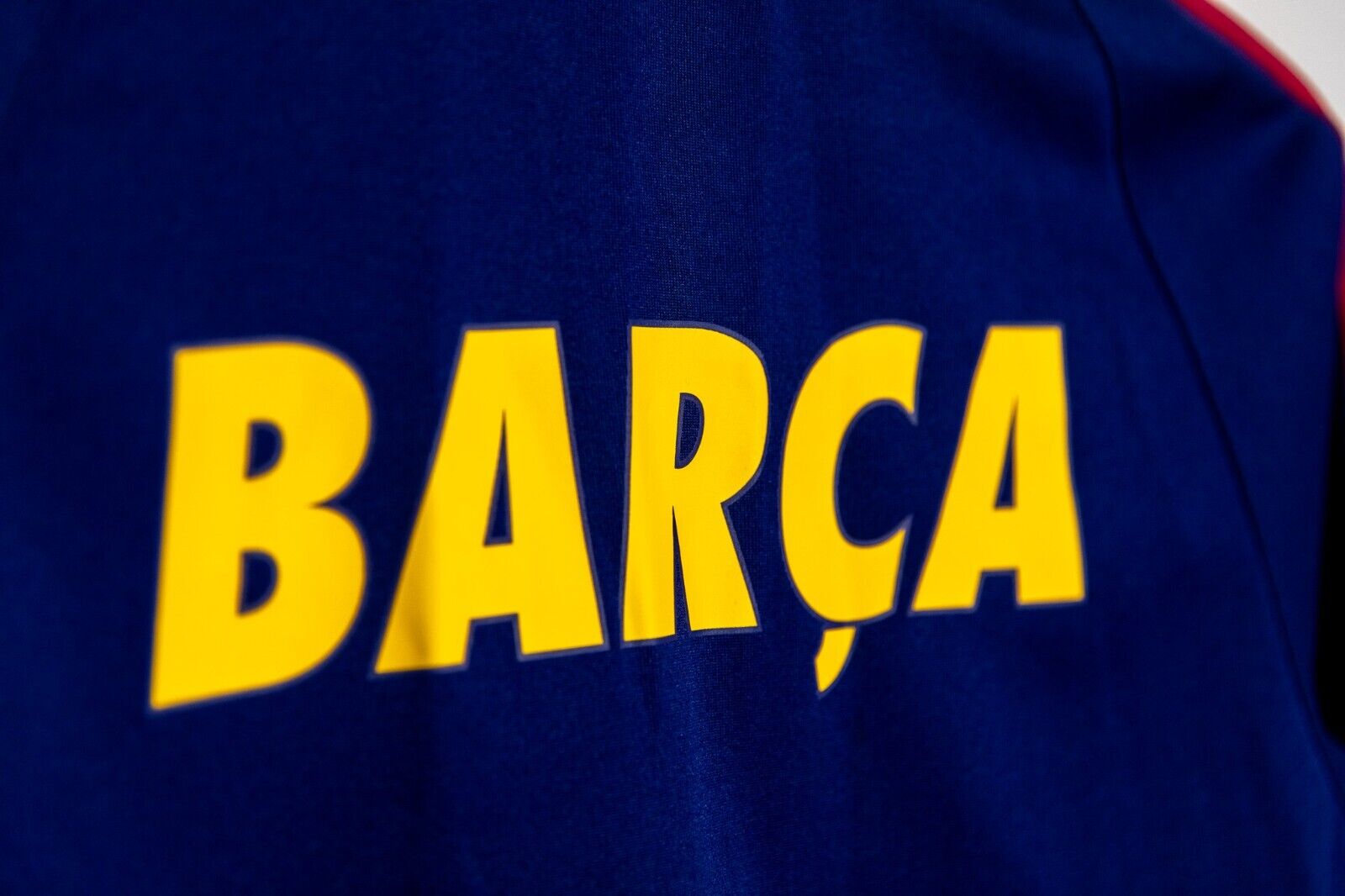 Nike FC Barcelona Barca Men's Football Soccer Track Zip Up Jacket Blue Size S
