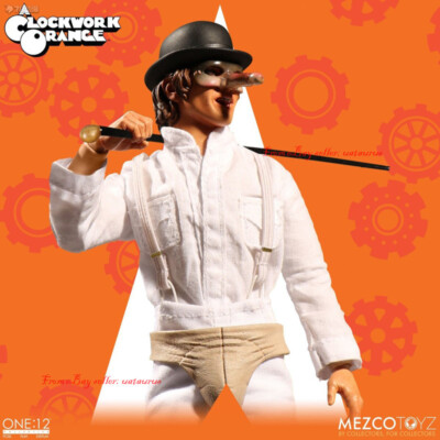 Mezco 1/12 Movie Clockwork Orange Alex Action Figure In Stock
