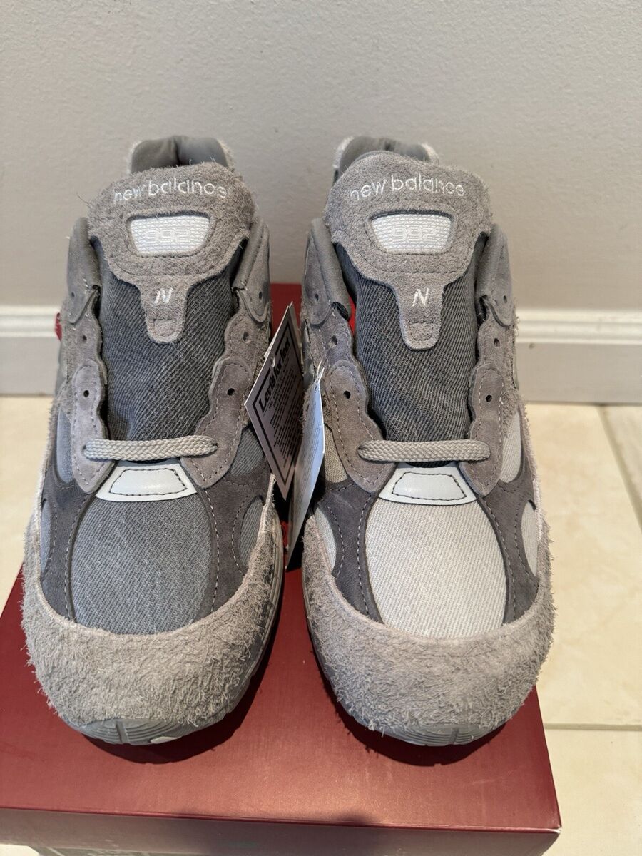 New Balance 992 x Levi's Grey Denim Men's Size 10 Brand New New Balance 992 x Levi's Grey Denim Men's Size 10 Brand New