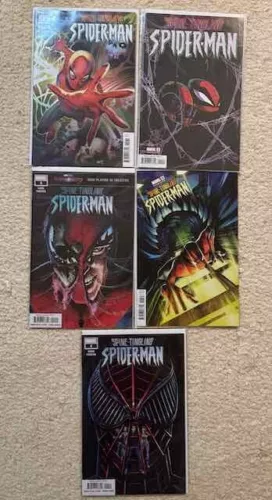 Marvel-Spine-Tingling Spider-Man #0 -4 COMPLETE SERIES Variants Land Young