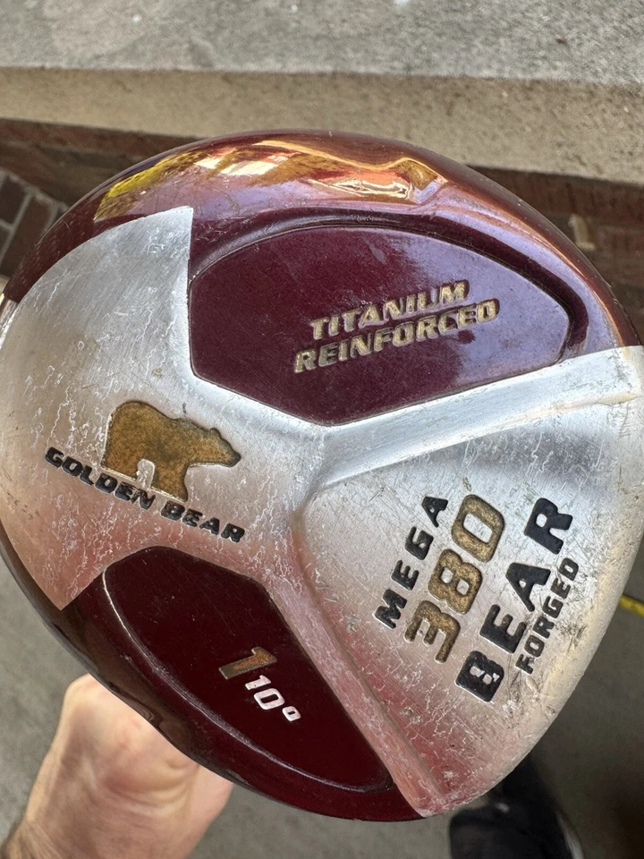Golden Bear Mega 380 Bear 1 Driver Golf Club 10° Graphite Mid/Firm Flex RH - Image 4 of 4
