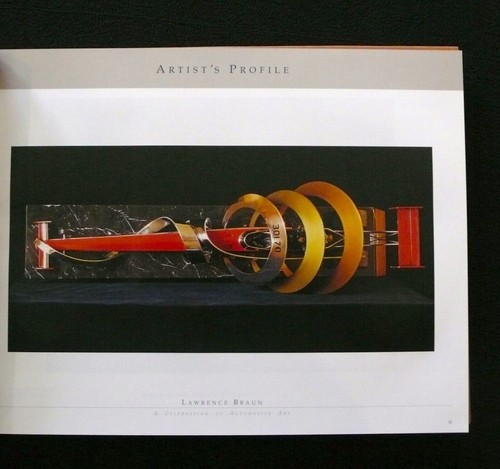 AFAS A Celebration of Automotive Art SIGNED Leather Book Pebble Beach Concours - Picture 8 of 12