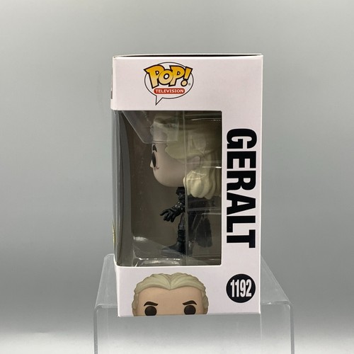 Funko Pop Geralt CHASE The Witcher 1192 RARE Netflix with Protector - Picture 2 of 6