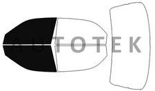 PreCut Film Front Two Door Windows Any Tint Shade For Mazda 626 Sedan 1998-2002