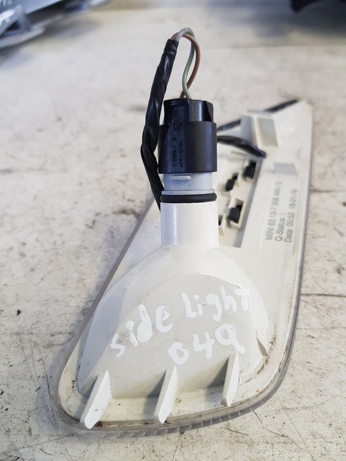 Mini Cooper F54 N/S LEFT SIDE supplementary Flashing Light White