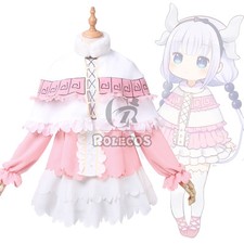 Miss Kobayashi's Dragon Maid Kamui Kanna Girls Cosplay Costume Dress Party