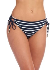 La Blanca L143306 Womens Navy Capri Adjustable Loop Hipster Swim Bottoms Size 8