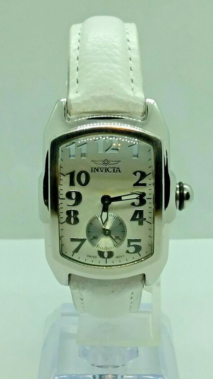 Clean Champ Vntg Invicta Qtz Lthr Swiss 2151 - Strap, Dial Lupah Nw Mv't &quot;RARE&quot; - vintagewatches.pk
