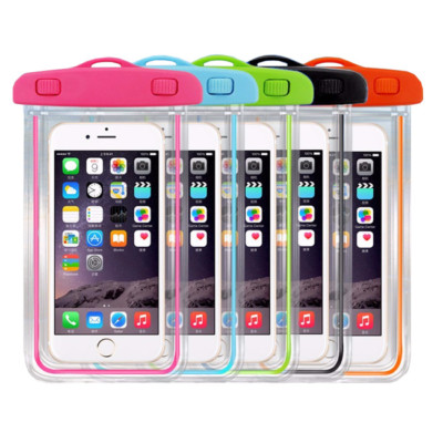 Waterproof Glow in Dark Case Pouch Bag For All phones iPhone X