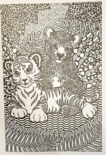 Lisa Frank Coloring Book Set - 3 Lisa Frank Activity Books w/ 600+ stickers! - Imagen 5 de 19