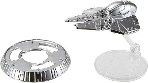 Star Wars Hot Wheels Starships Commemorative Series 3/9 OBI-WAN JEDI STARFIGHTER - Picture 8 of 10