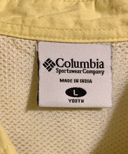 Jungen / Jugend Columbia PFG Größe L, gelb - Bild 3 von 7