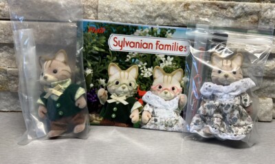 Sylvanian Families Macavity gestreifte Katze Großeltern Collectors Club neu Calico