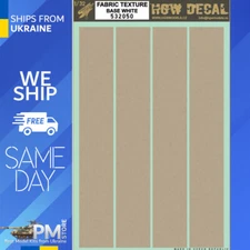 Hgw 532050 1/32 Decal Fabric Base White Accessories for aircraft