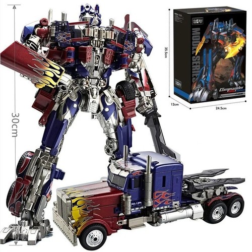 30CM Transformation Robot Toys Optimus Prime Star Commander Alloy Car Movie Anim - Picture 5 of 10