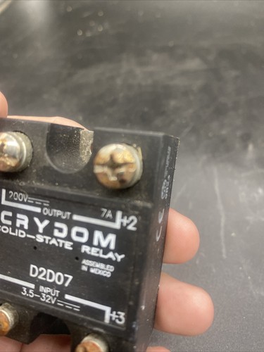 Crydom Solid State Relay. D2D07. Free Shipping!!!!! Pre Owned!!!!! - Picture 2 of 11