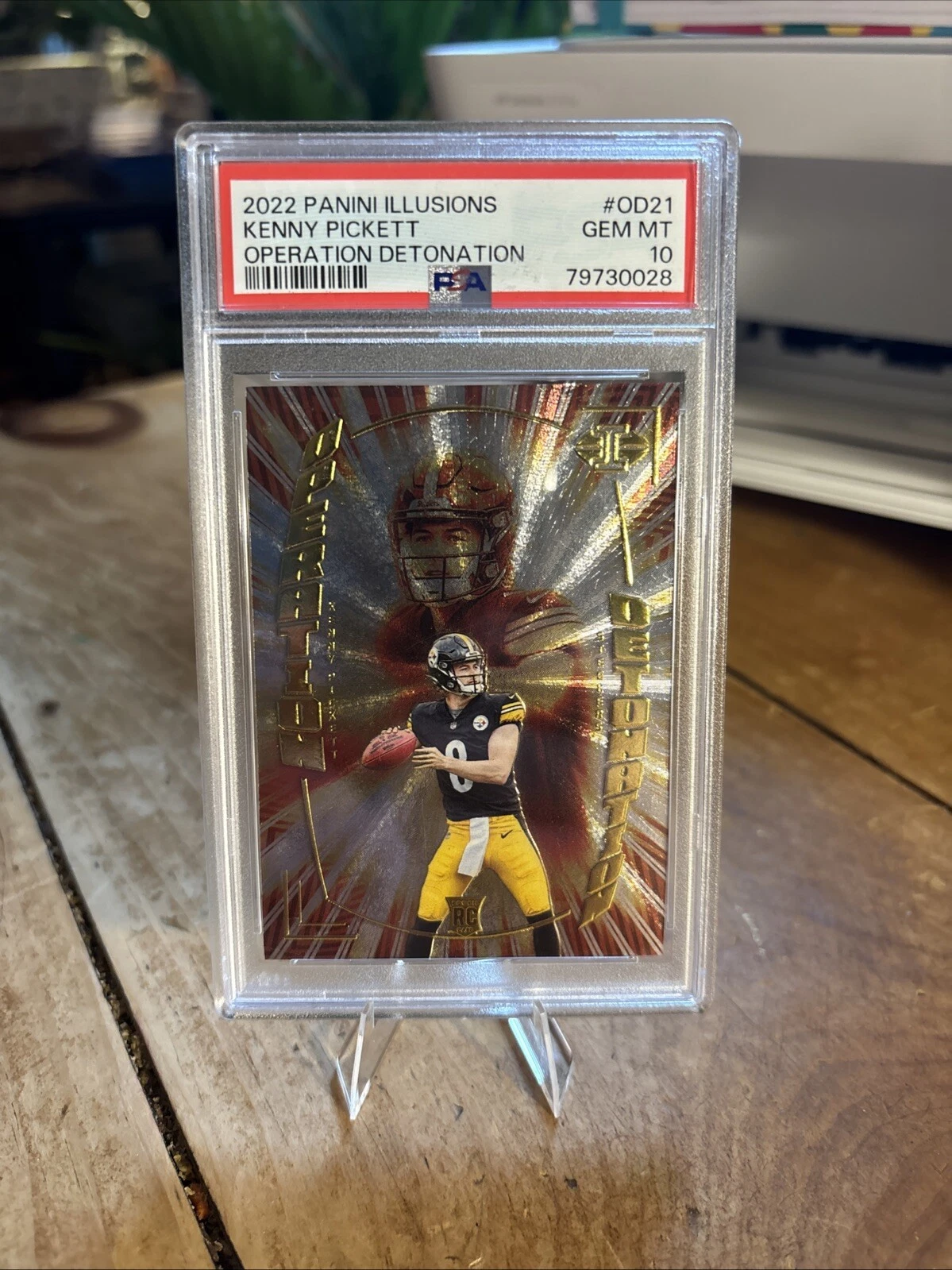 Kenny Pickett Panini Illusions Operation Detonation #OD21 Base