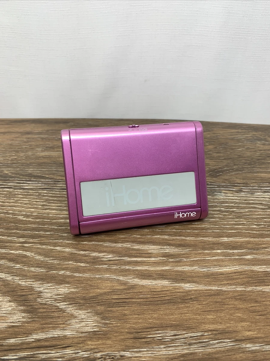 iHome Bluetooth Battery Operated Mini Wireless Triangle Speaker