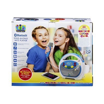 Mother Goose Club Bluetooth Sing Along Portable Mp3 Player