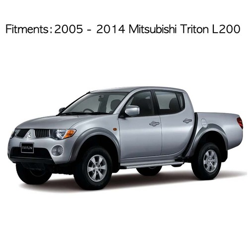 Dash Mat Covers with Red Stripe Line for 2005 ~ 2014 Mitsubishi Triton RH Drive - Picture 2 of 7