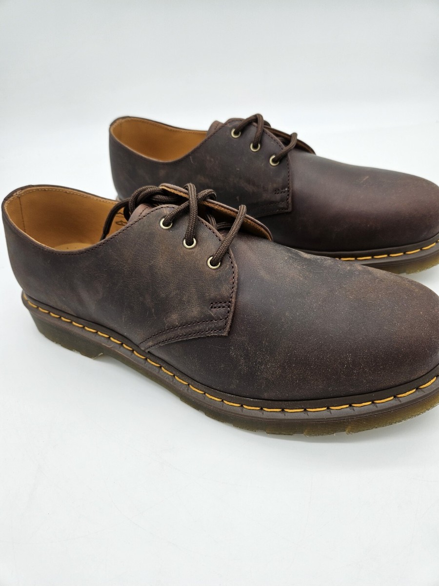 Dr. Martens 1461 3ホール CRAZY HORSE 26cm 1461 Crazy Horse Leather Oxford Shoes in Brown | Dr. Martens