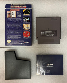 NES Nintendo IronSword: Wizards & Warriors II 2 completo CIB - LQQK